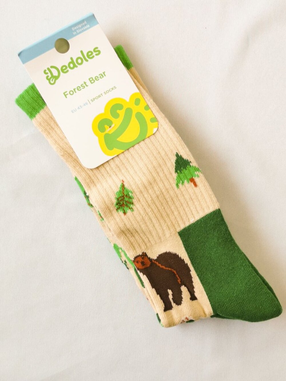 Dedoles Forest Bear Calf Socks